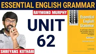 #62 Essential English Grammar by Raymond Murphy | Raymond Murphy English Grammar (Unit 62)