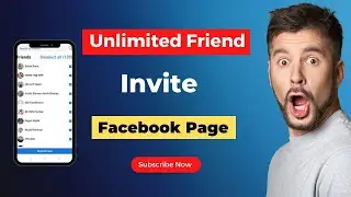 How to Facebook page invite all friends | Facebook page Invited Problem | Add fb page Members