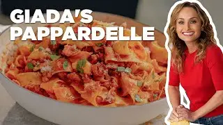 Giada's Pappardelle Pasta with Sausage Ragu | Giada Entertains | Food Network