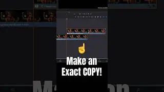 Duplicate Your Video or Audio Clip! - DaVinci Resolve