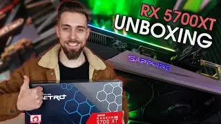 Unboxing Sapphire RX 5700XT NITRO+ | HUGE, Stylish and Cool!