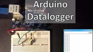 Arduino - Datalogger with Temperature Sensor and Photoresistor