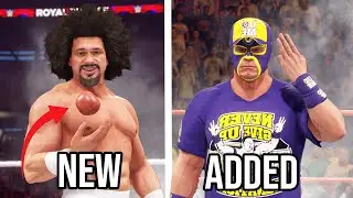 40 New Things Added/Updated in WWE 2K24 (Global Superstar Pack)