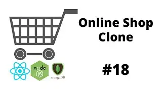 Online Shop Clone #18 Cart Page (2) ( React Project , MERN Stack )