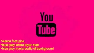 Youtube Pink Mod Apk