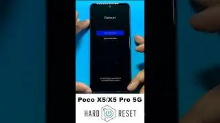 Poco X5 X5 Pro 5G Hard Reset 