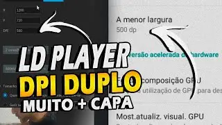 COMO SUBIR MUITO CAPA NO EMULADOR LD PLAYER COM DPI DUPLO