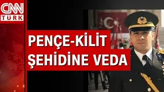 Pençe-Kilit şehidi Üsteğmen Ömer Delibaş için tören düzenlendi