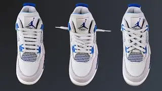 3 WAYS TO LACE NIKE AIR JORDAN 4s | JORDAN 4 LACING