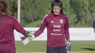 Entrenamiento de la Selección Nacional de México Femenil en Marbella