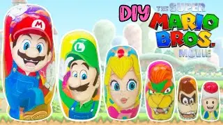 Super Mario Bros THE MOVIE! DIY How To Make Nesting Dolls