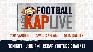 Feldco Bears REKAP 🔴  LIVE (Week 15): David Kaplan, Tom Waddle and Olin Kreutz!!