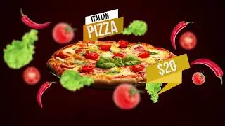 Tasty food menu promo In After Effects | After Effects Tutorial |