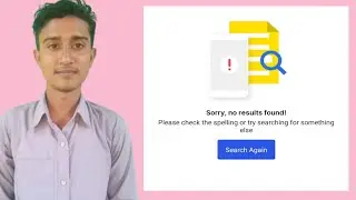 Fix Sorry no results found! Please check the spelling or try searching for something else Flipkart