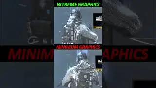 Extreme Graphics VS Minimum Graphics - COD MW 3