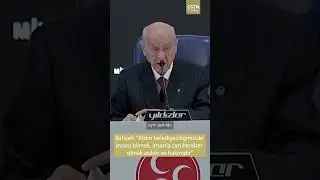 Bahçeli: Bizim belediyeciliğimizde insanı bilmek, insanla can beraber olmak asıldır ve hakimdir