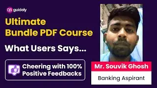 What Users Says | Guidely Bundle PDF Course | Mr. Souvik Ghosh