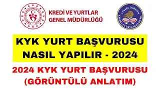 2024 KYK Yurt Başvurusu Nasıl Yapılır - Yurt Başvurusu Nasıl Yapılır