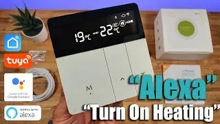 BEST SMART WiFi Underfloor Heating Controller | Tuya Smart/Smart Life App works with Alexa & Google