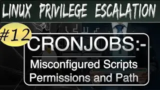 Linux Privilege Escalation : CRONJOBS