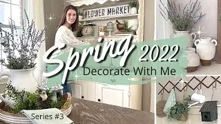 EARLY SPRING 2022 CLEAN + DECORATE | SPRING DECORATING IDEAS | DINING ROOM SPRING TOUR