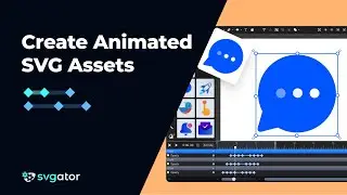 Create Animated SVG Assets | SVGator