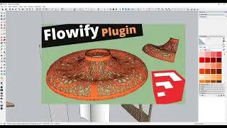 Blend your model to desire shape in SketchUp || Plugin Flowify