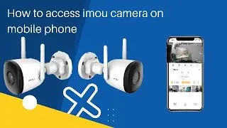 How to access imou IPC-F22P camera on mobile phone #bajaantechnology