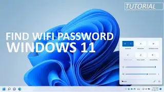How to find Windows 11 WIFI Password - [Also works on Windows 10, Windows 8 & Windows 7]