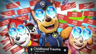 Paw Patrol Has The Worlds HARDEST Platinum Trophy To EVER EXIST.