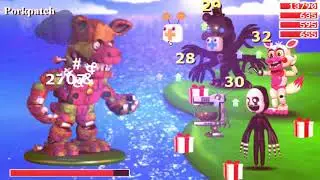 Twisted Shadow Freddy In FNaF World (Mod)
