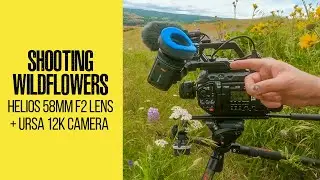 Shooting Wildflowers of Oregon with Helios 58mm f2 Vintage Lens & URSA 12K Camera - Filming Blog