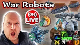 🔴WAR ROBOTS UPCOMING EVENT STREAM! 200+ FREE PRIZES 🎁 Intense Gameplay & Live Giveaways!