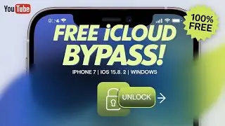 FREE icloud bypass iphone 7 iOS 15.8.2 (Windows)