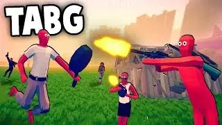 ИГРАЮ В TABG С ПАВЕРОМ И ЗЛЫМ (Totally Accurate Battlegrounds)