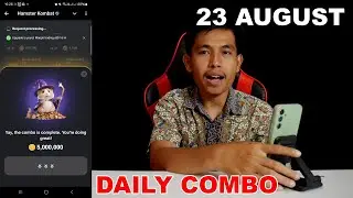 Hamster Kombat Daily Combo Today 23 August