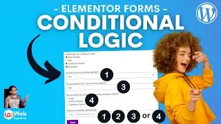 Conditional Logic for Elementor Pro Forms - Free Code - WordPress Tutorial