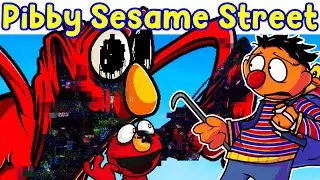 Friday Night Funkin: VS Pibby Sesame Street (Broken String - Corrupted Elmo, Oscar, Snuffy..)