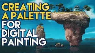 Creating a Palette for Digital Painting [PROCEATE PALETTE TUTORIAL]