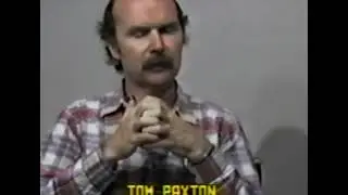 Tom Paxton Interview (by Michael Stock) about Woody Guthrie, Bob Dylan et al., February 1985