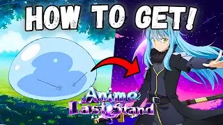 How To Get AND Evolve New Slime (Rimuru) In Anime Last Stand!