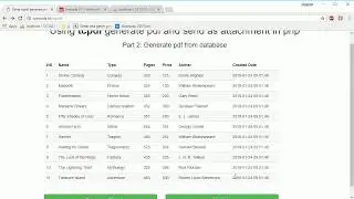 Using tcpdf generate pdf in php from mysql database part2
