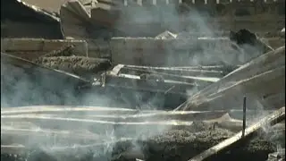 В Солонцах сильный пожар спалил дачи