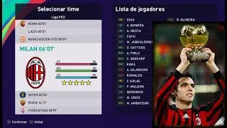 eFootball PES 2021 MILAN 2006-2007 Classic Teams - Ps4/Ps5