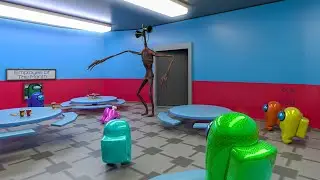 You have been distracted by Siren Head [distraction dance] Among Us