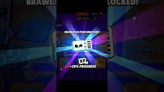 UNLOCKING THE NEW SPONGEBOB BRAWL PASS PLUS!!💎 | #shorts #brawlstars #brawlpass #fyp #tiktok