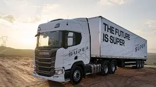 Scania's Super trucks in Brazil