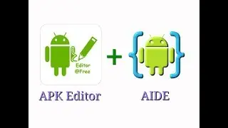 AIDE + APK EDITOR PRO (change APP NAME,ICON,BACKGROUND and ADD BUTTON) || APP EDITING