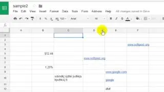 How to hide and unhide columns in Google spreadsheet