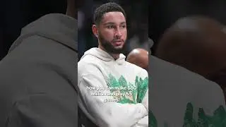 💰Shaq savagely rips Ben Simmons 🏀 | #shorts